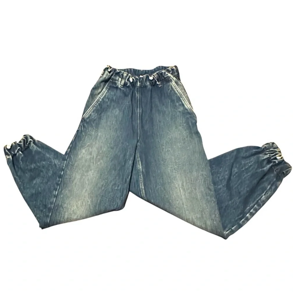 Maison Margiela Women’s Jeans Paper Bag Waist Balloon Denim Size EU 36 N… - Picture 3 of 12